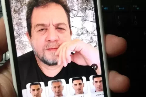 Aplicativo para envelhecer nas fotos