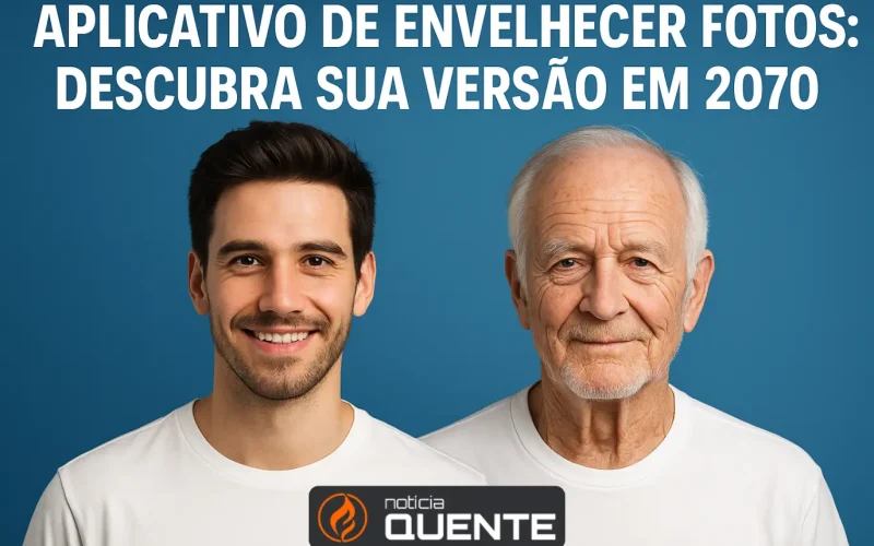 Aplicativo de envelhecer fotos: descubra sua versão em 2070 - Noticia Quente