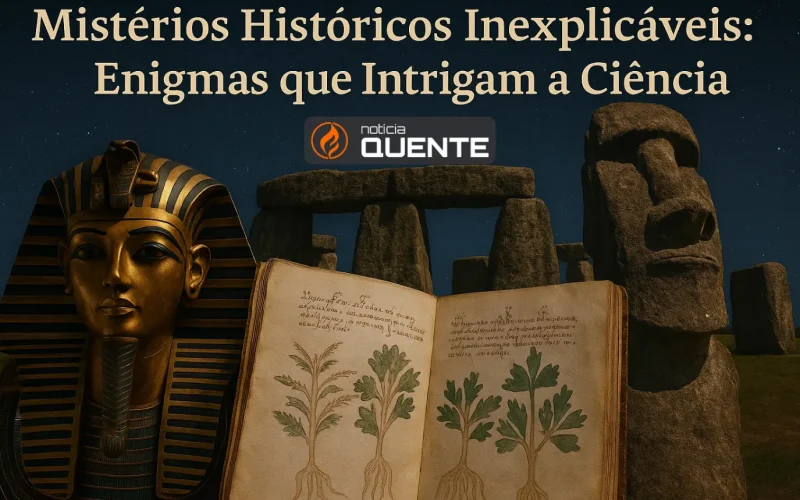 Mistérios Históricos Inexplicáveis: Enigmas Que intrigam a Ciência - Noticia Quente